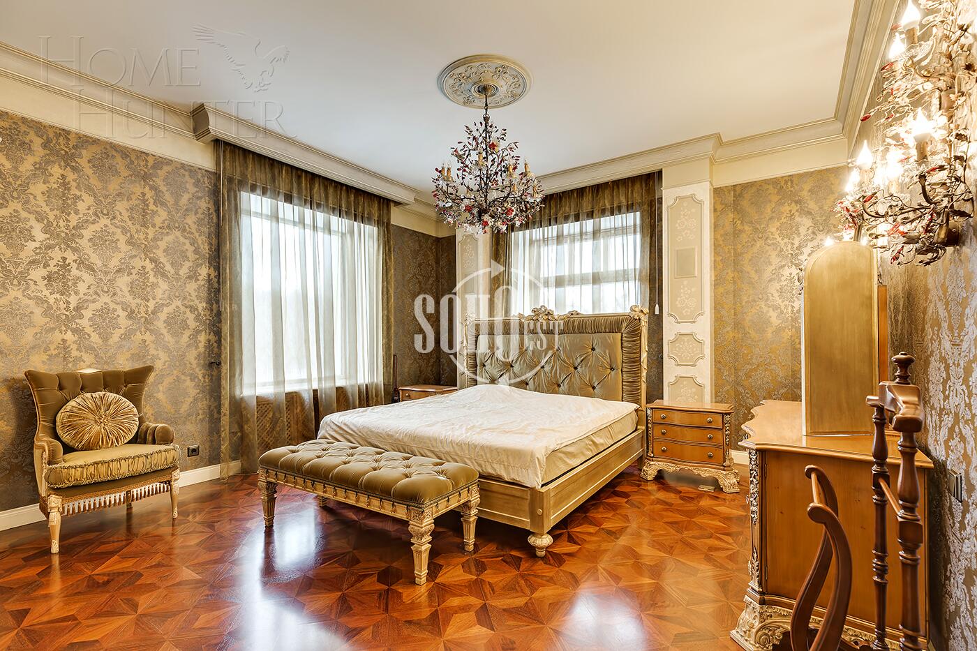 5-КОМН. КВАРТИРА С ОТДЕЛКОЙ 340 М² НА 3 ЭТАЖЕ