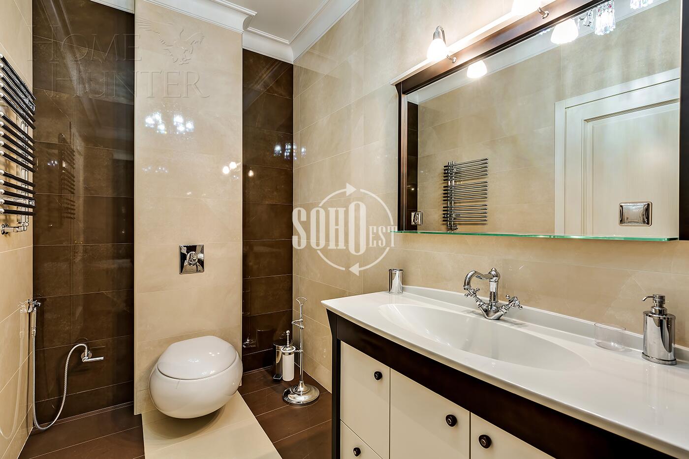 5-КОМН. КВАРТИРА С ОТДЕЛКОЙ 340 М² НА 3 ЭТАЖЕ