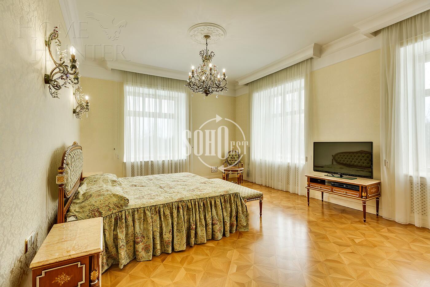 5-КОМН. КВАРТИРА С ОТДЕЛКОЙ 340 М² НА 3 ЭТАЖЕ