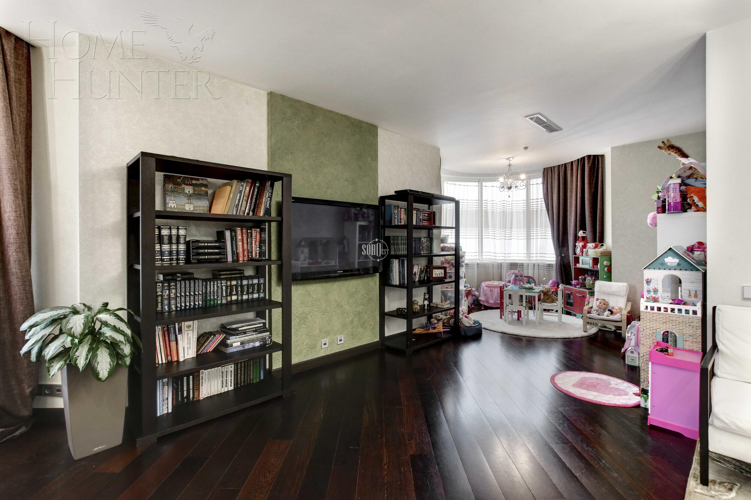 2-УРОВНЕВАЯ КВАРТИРА С ОТДЕЛКОЙ 176.4 М² НА 34 ЭТАЖЕ