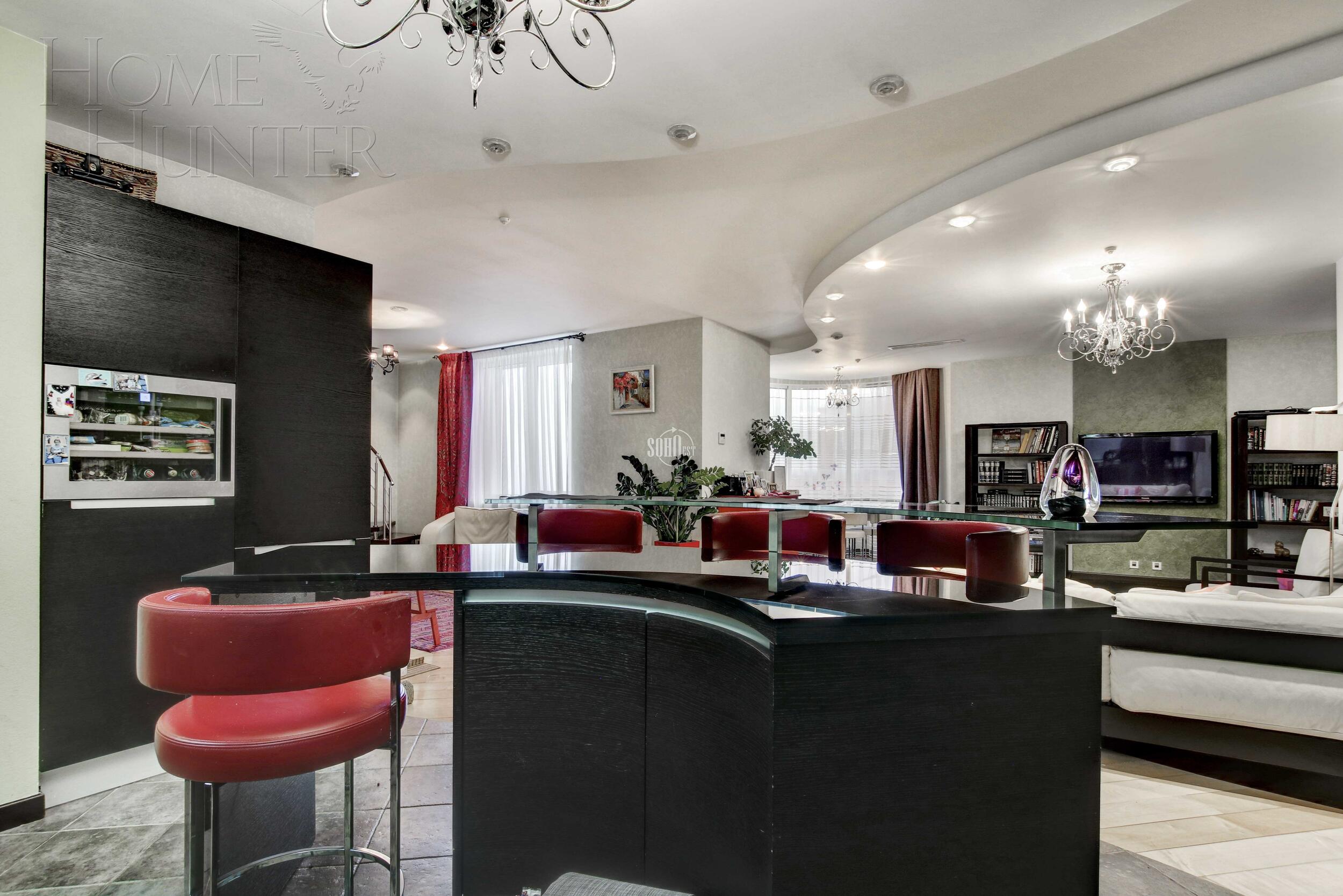 2-УРОВНЕВАЯ КВАРТИРА С ОТДЕЛКОЙ 176.4 М² НА 34 ЭТАЖЕ