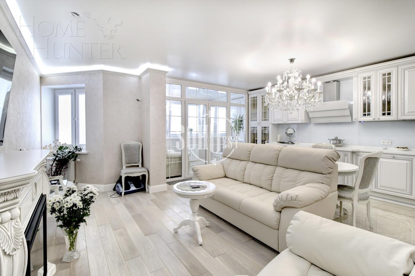 4-КОМН. КВАРТИРА С ОТДЕЛКОЙ 145.6 М² НА 15 ЭТАЖЕ