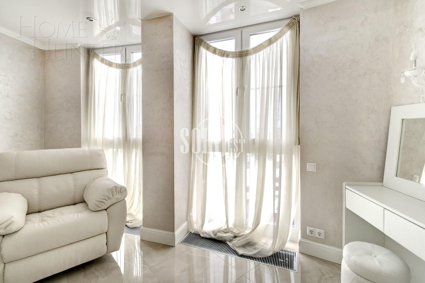 4-КОМН. КВАРТИРА С ОТДЕЛКОЙ 145.6 М² НА 15 ЭТАЖЕ