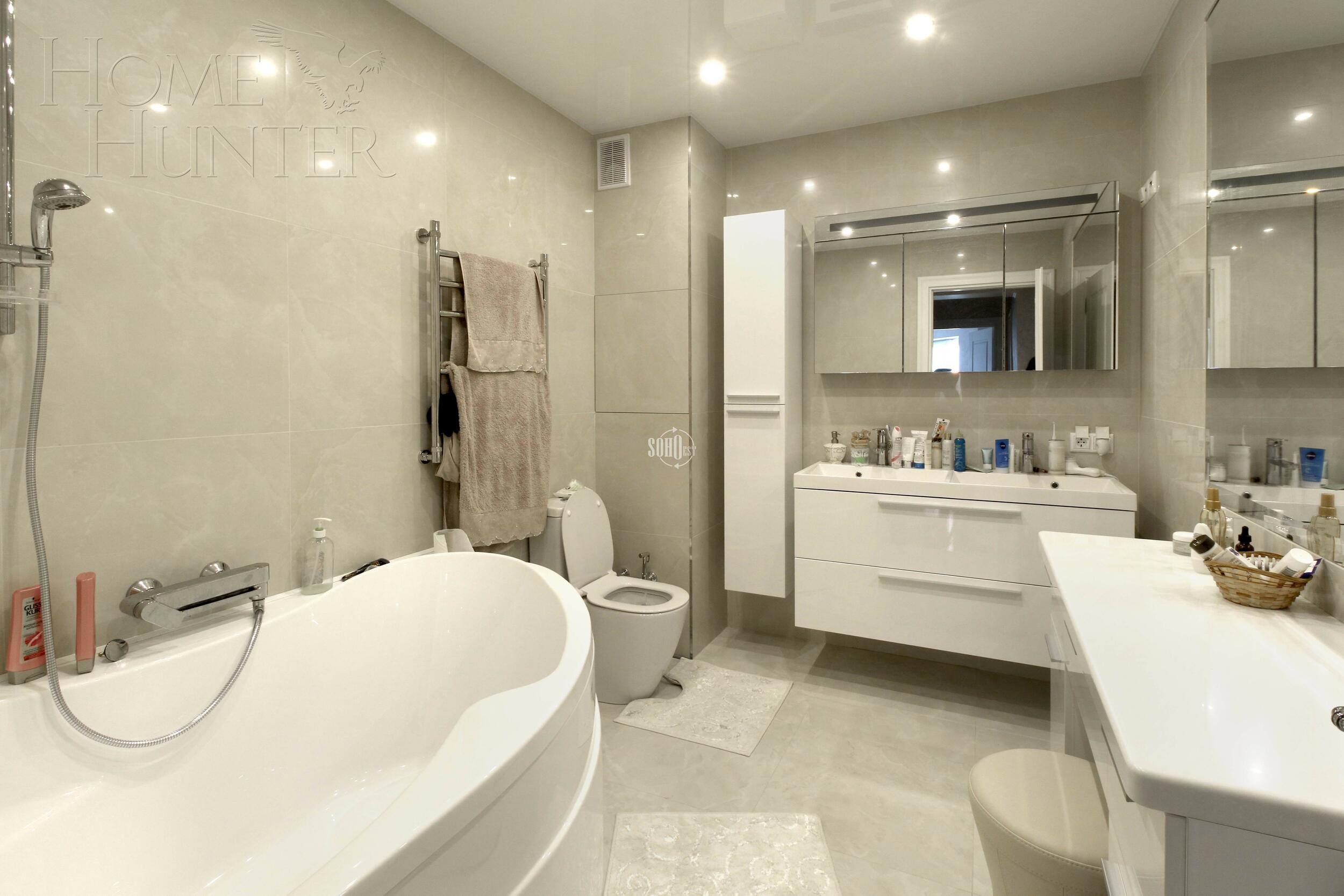 4-КОМН. КВАРТИРА С ОТДЕЛКОЙ 145.6 М² НА 15 ЭТАЖЕ