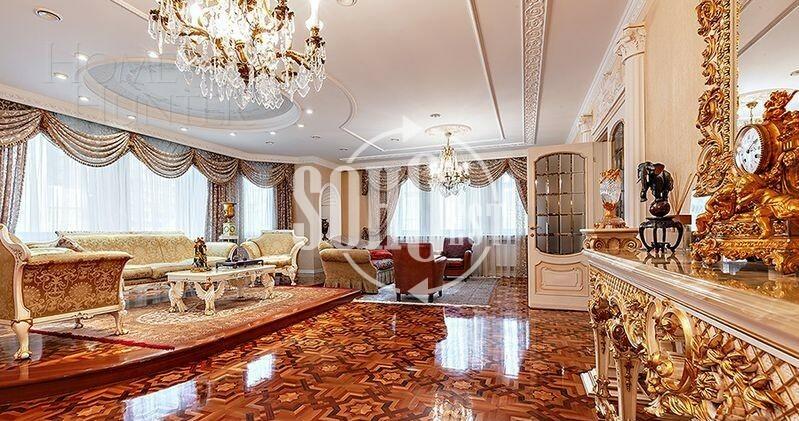 2-УРОВНЕВАЯ КВАРТИРА С ОТДЕЛКОЙ 355 М² НА 6 ЭТАЖЕ