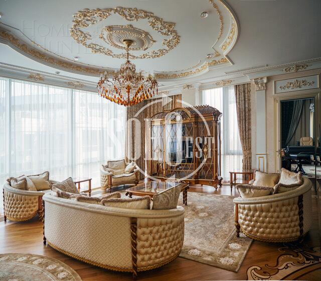 2-УРОВНЕВАЯ КВАРТИРА С ОТДЕЛКОЙ 332 М² НА 30 ЭТАЖЕ