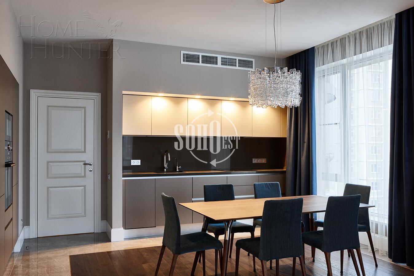 3-КОМН. КВАРТИРА С ОТДЕЛКОЙ 130 М² НА 14 ЭТАЖЕ