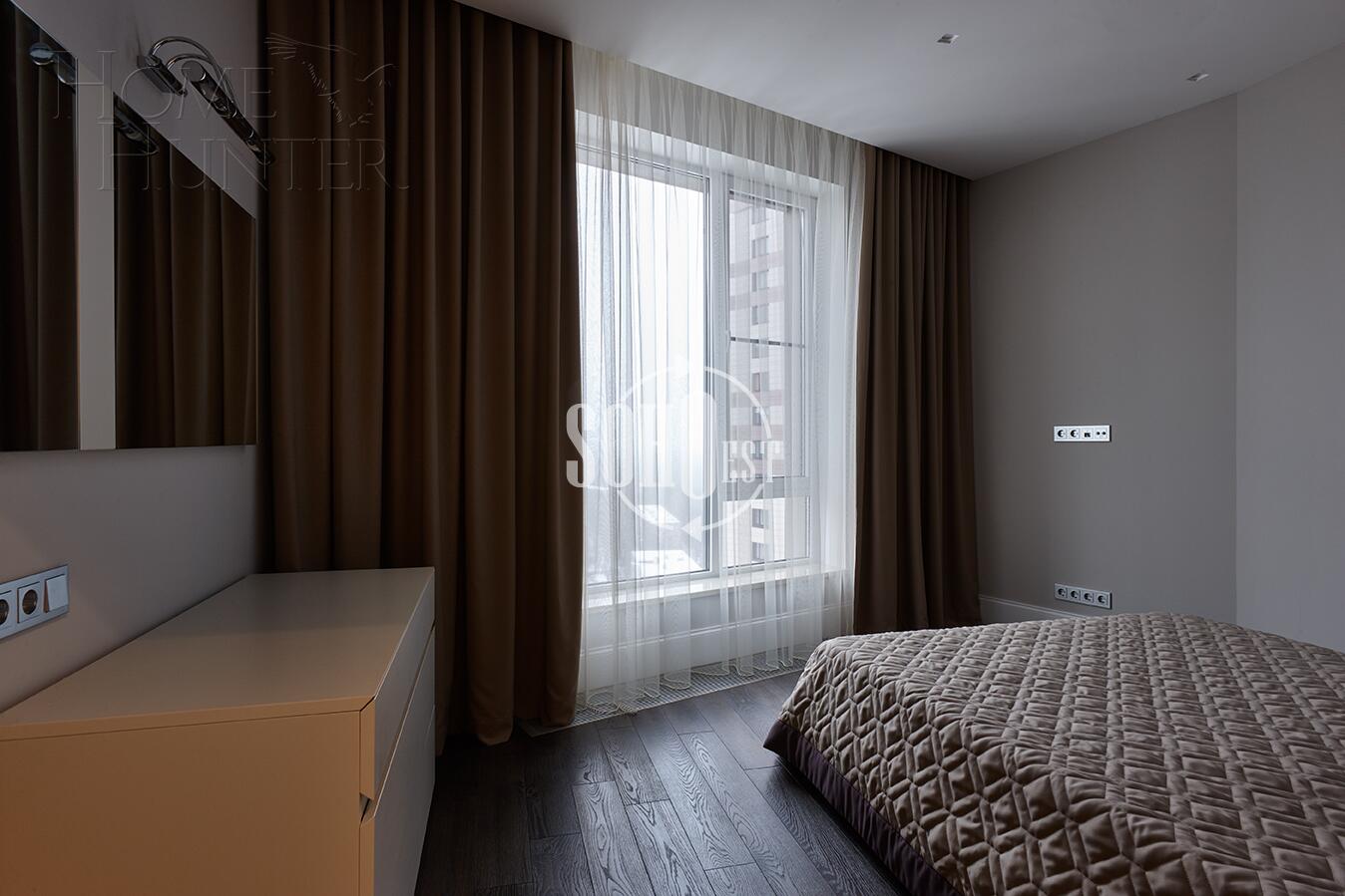 3-КОМН. КВАРТИРА С ОТДЕЛКОЙ 130 М² НА 14 ЭТАЖЕ