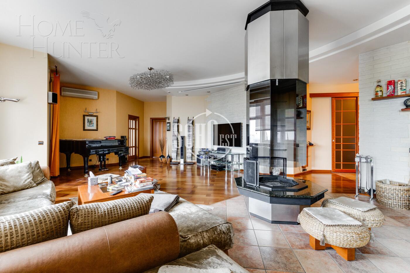 2-УРОВНЕВАЯ КВАРТИРА С ОТДЕЛКОЙ 339.2 М² НА 12 ЭТАЖЕ