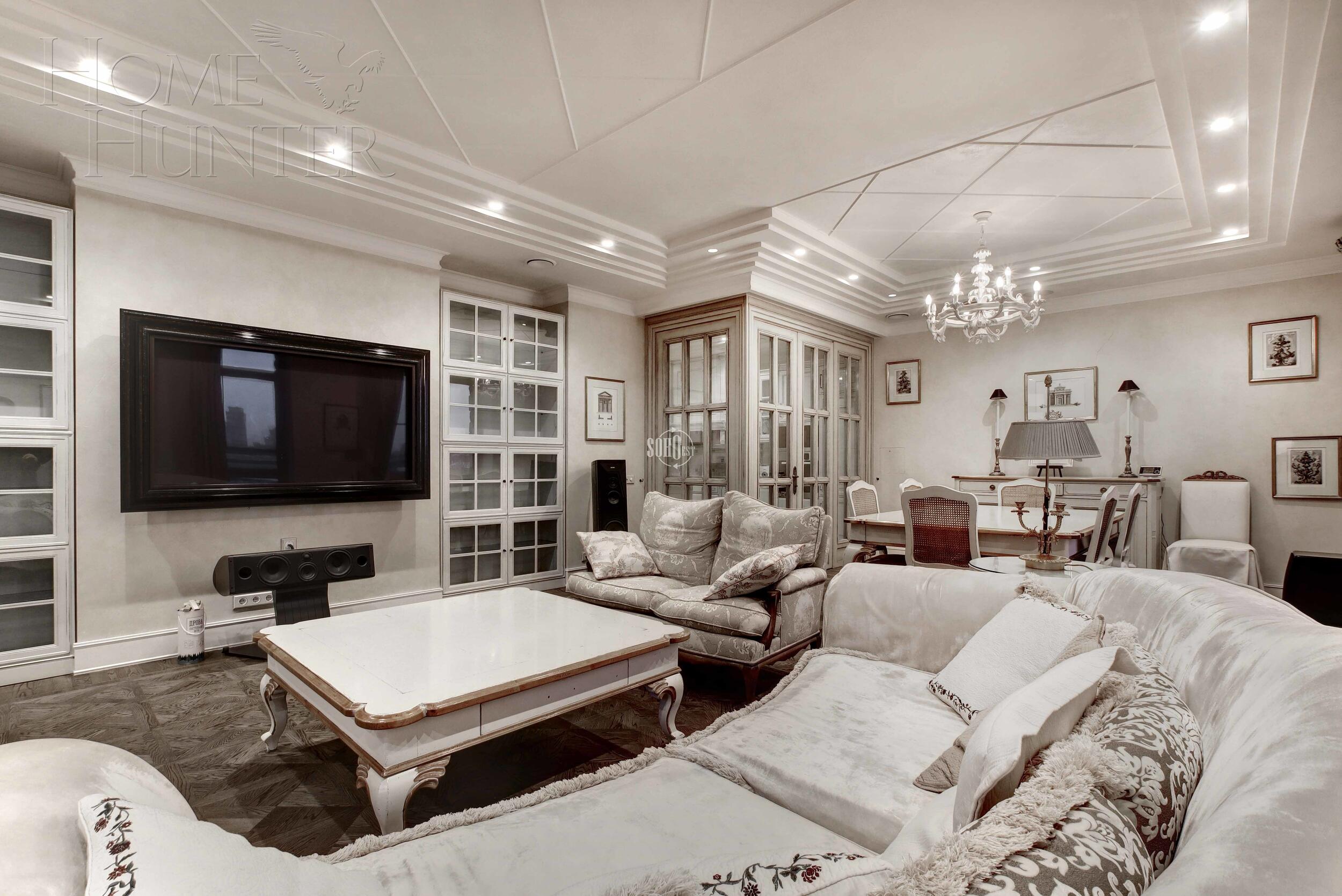 4-КОМН. КВАРТИРА С ОТДЕЛКОЙ 203.4 М² НА 10 ЭТАЖЕ