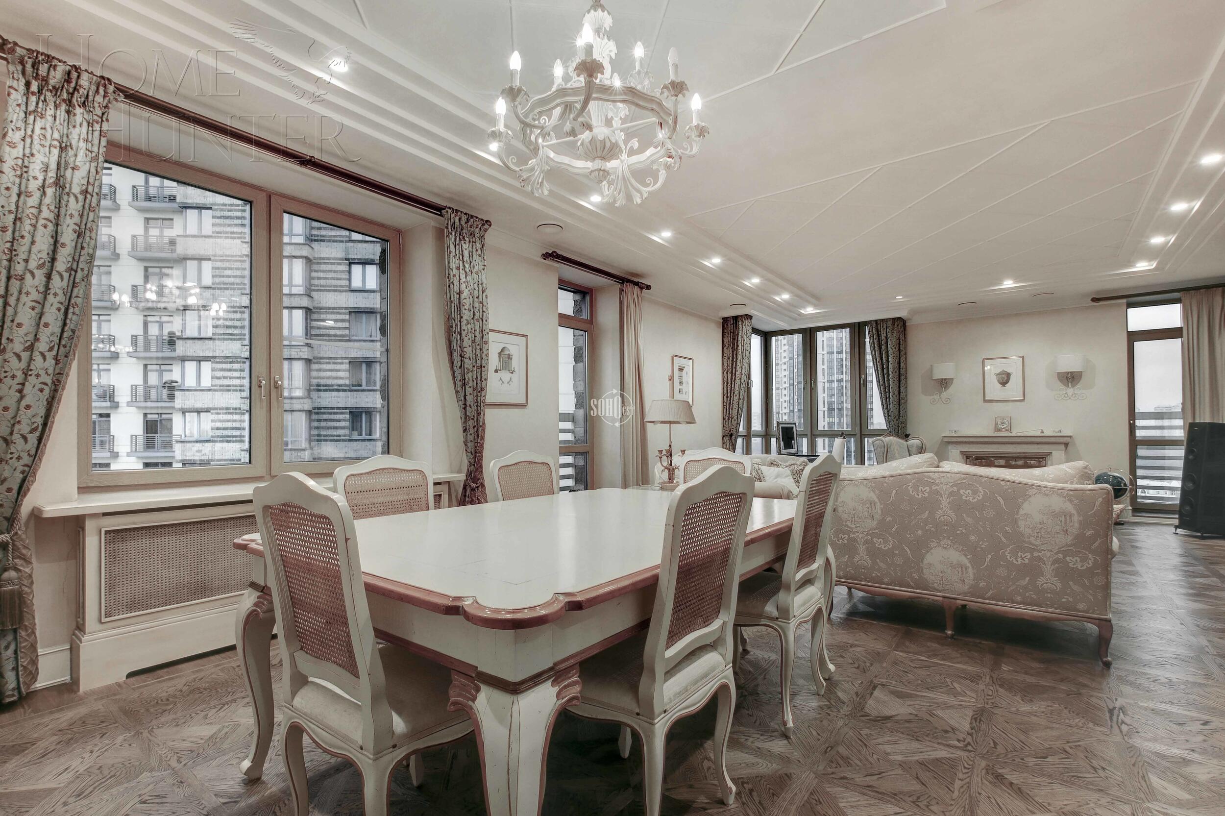 4-КОМН. КВАРТИРА С ОТДЕЛКОЙ 203.4 М² НА 10 ЭТАЖЕ