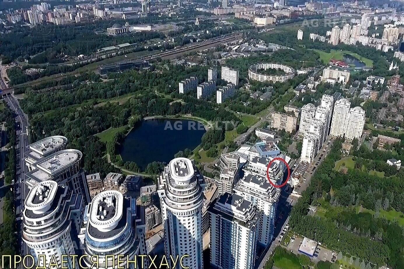 5-КОМН. ПЕНТХАУС С ОТДЕЛКОЙ 625 М² НА 16 ЭТАЖЕ