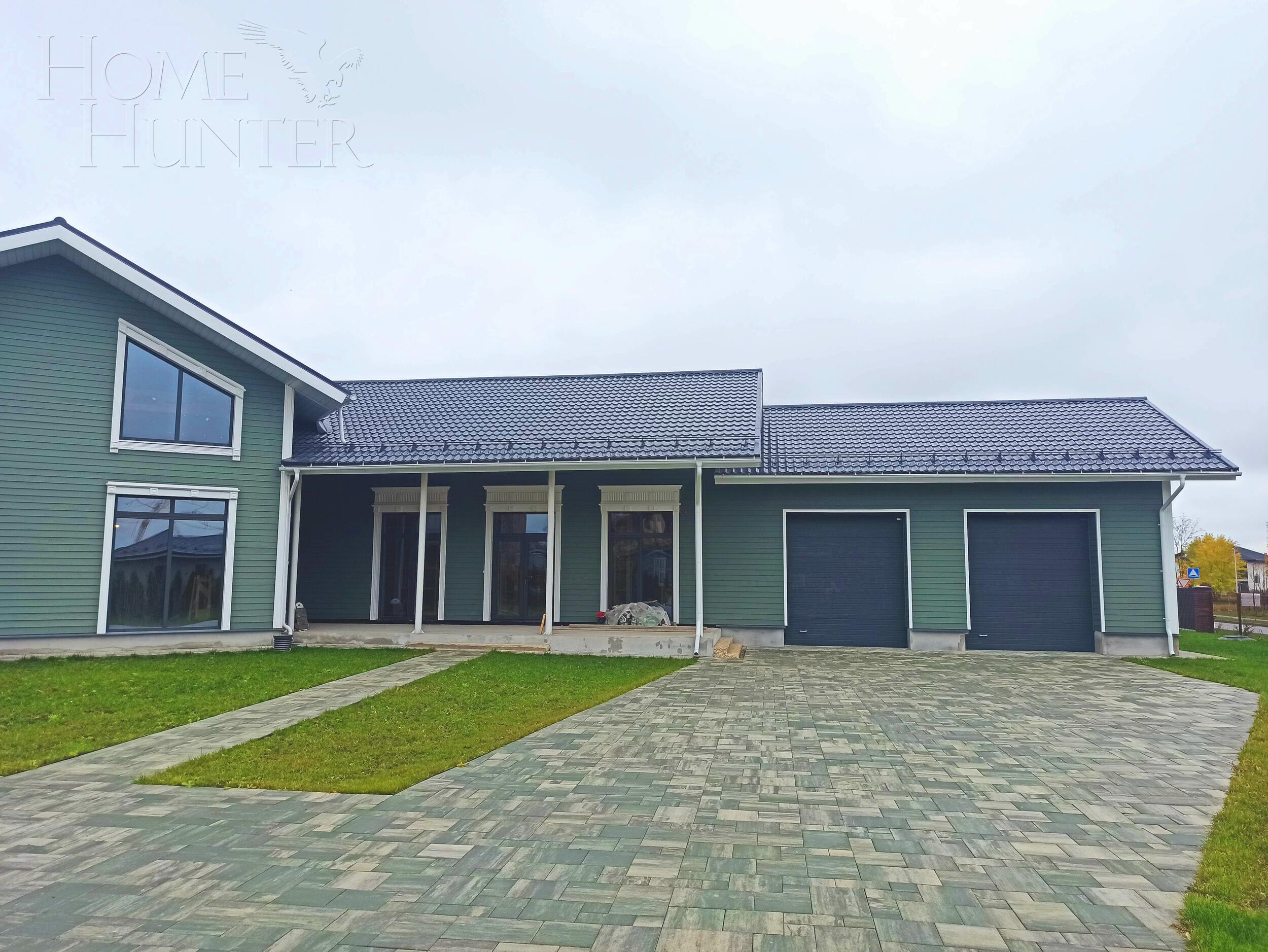 2-этажный коттедж 409.7 м² без отделки