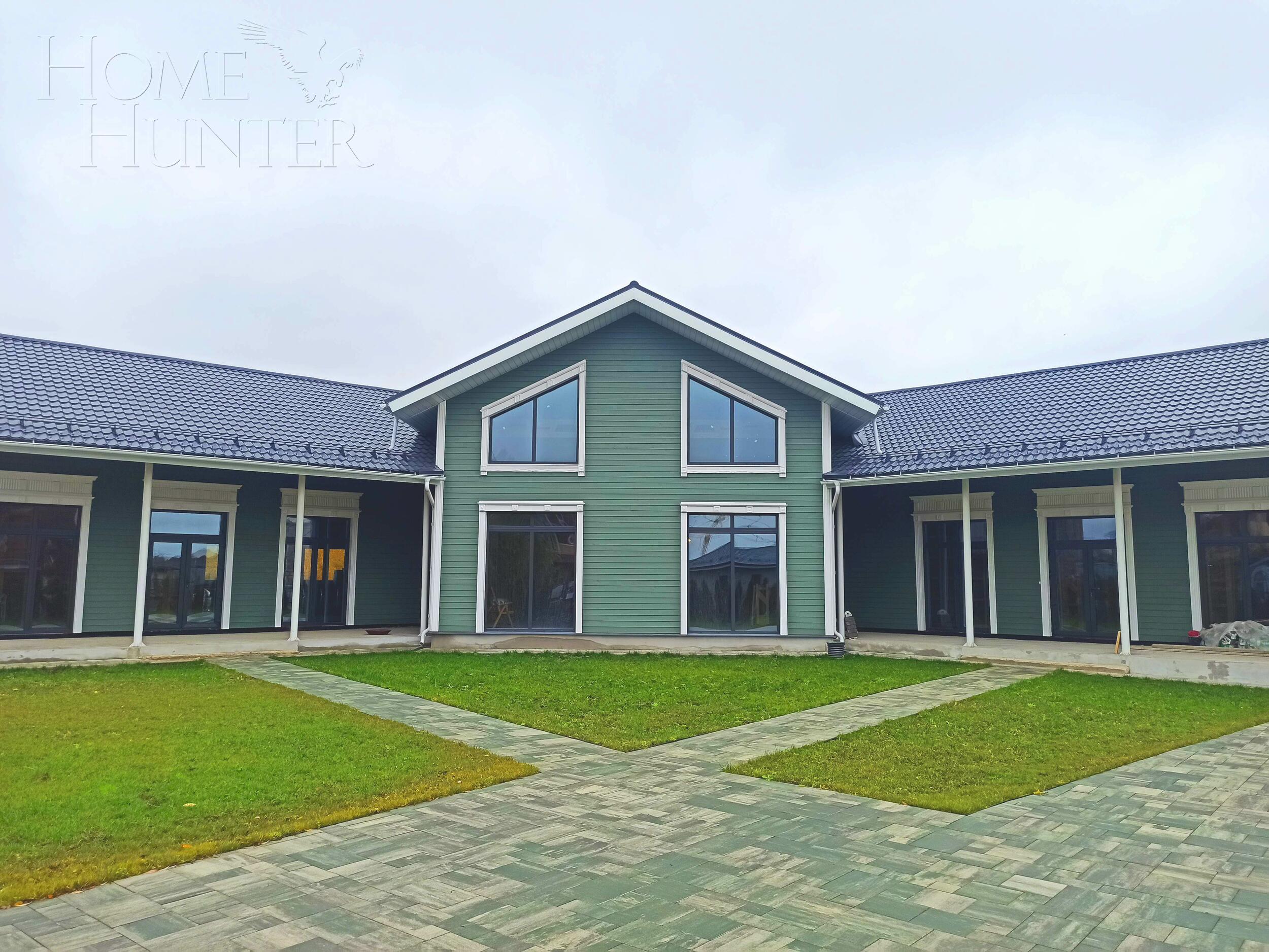 2-этажный коттедж 409.7 м² без отделки