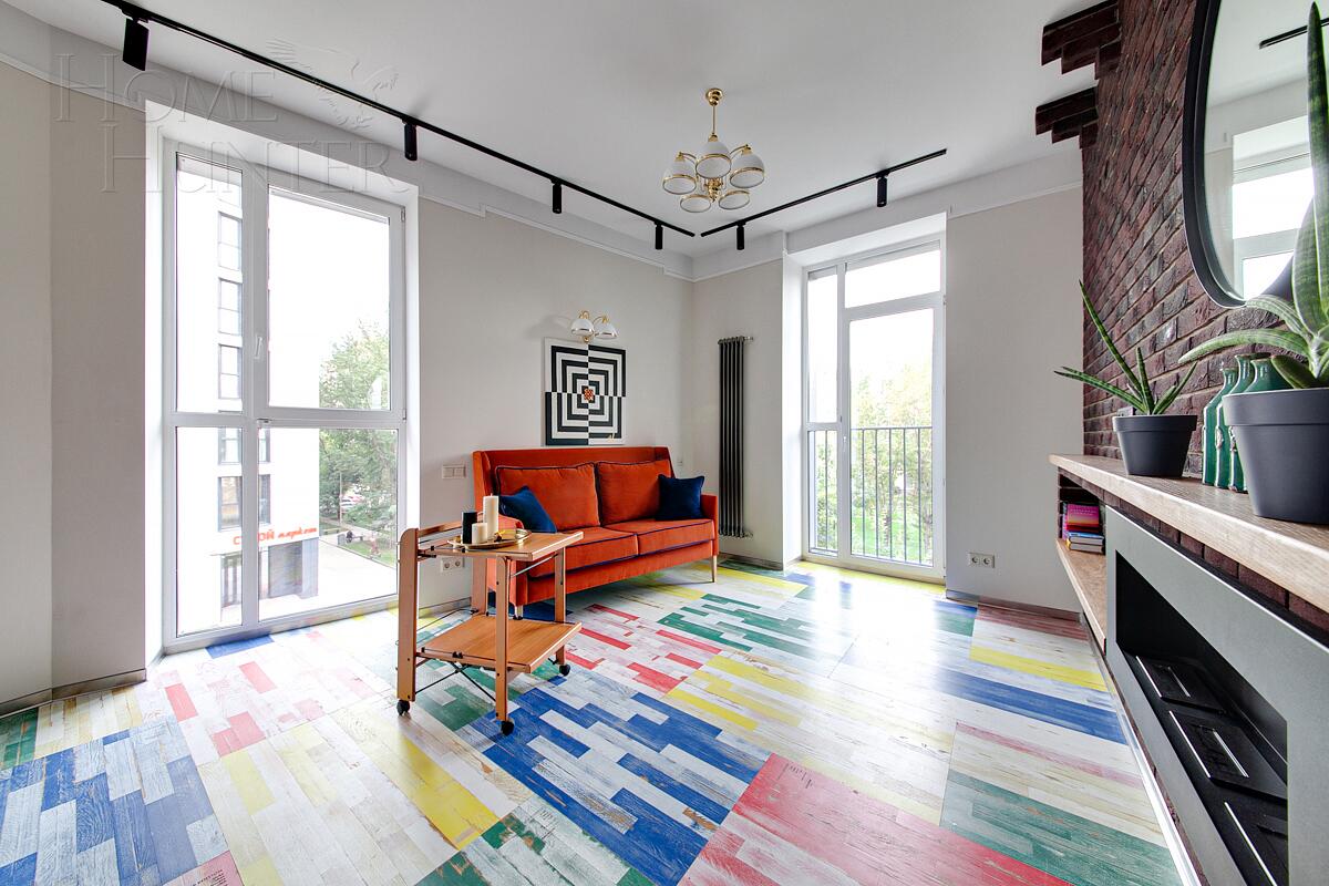 2-КОМН. КВАРТИРА С ОТДЕЛКОЙ 65.4 М² НА 3 ЭТАЖЕ