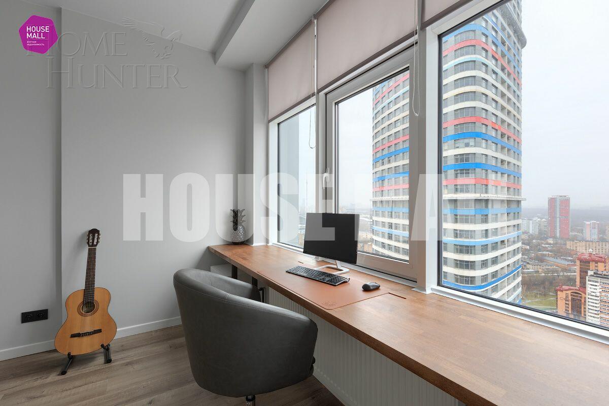 3-КОМН. КВАРТИРА С ОТДЕЛКОЙ 97 М² НА 31 ЭТАЖЕ