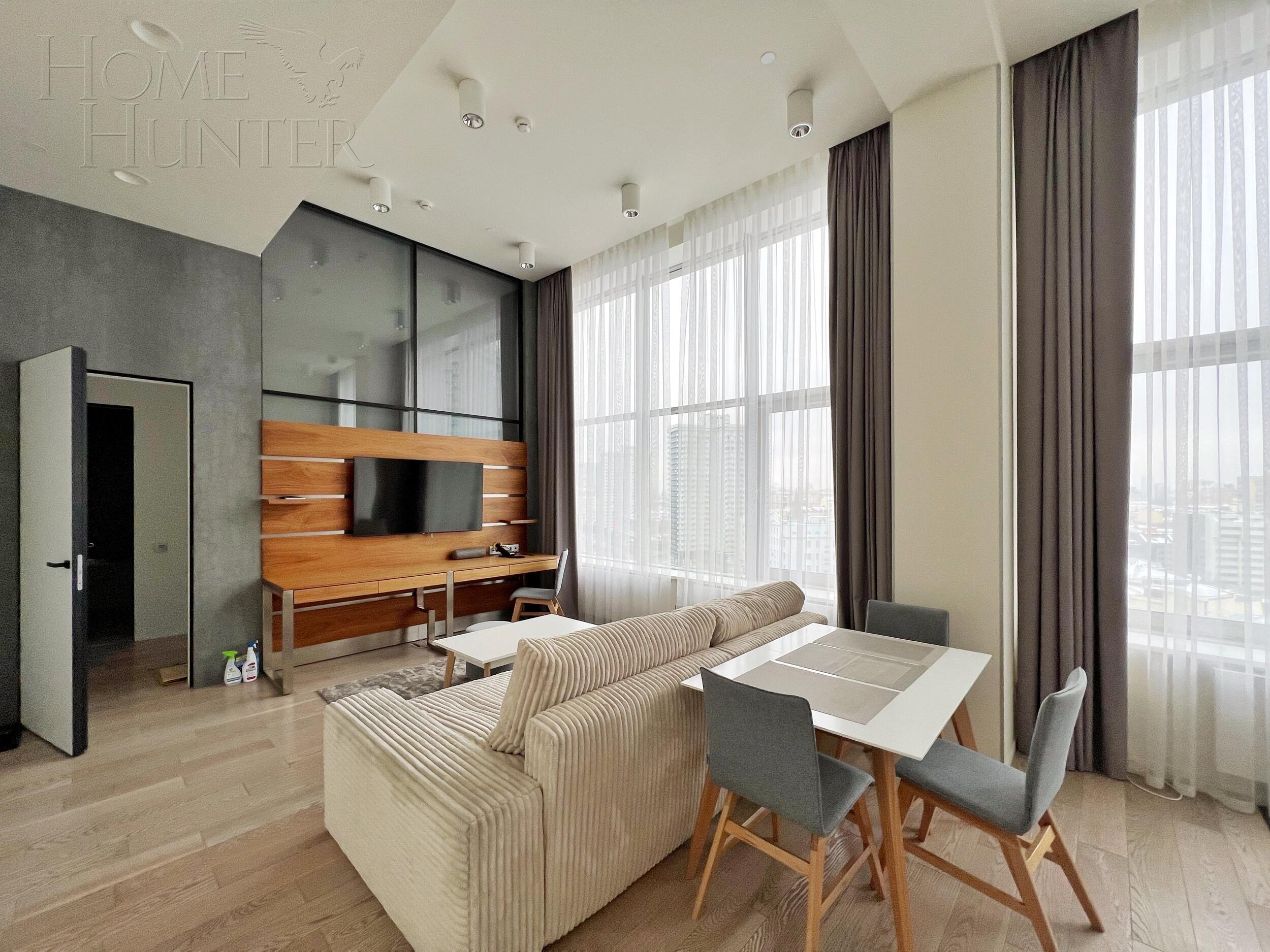 2-КОМН. АПАРТАМЕНТЫ С ОТДЕЛКОЙ 58.07 М² НА 13 ЭТАЖЕ