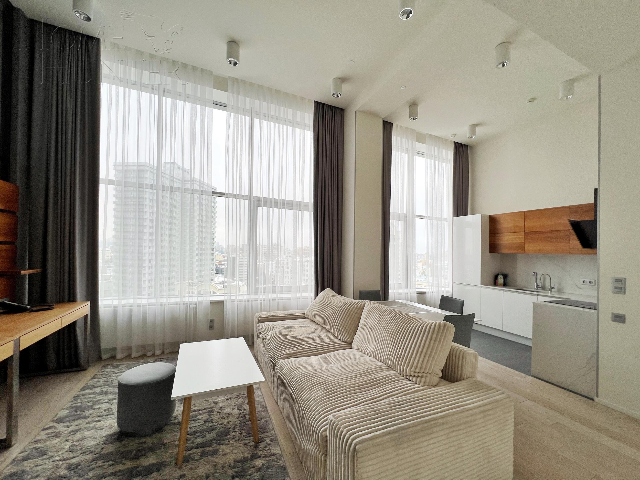 2-КОМН. АПАРТАМЕНТЫ С ОТДЕЛКОЙ 58.07 М² НА 13 ЭТАЖЕ