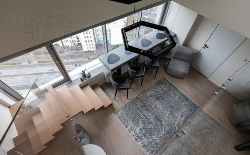 2-УРОВНЕВЫЙ ПЕНТХАУС С ОТДЕЛКОЙ 49 М² НА 26 ЭТАЖЕ