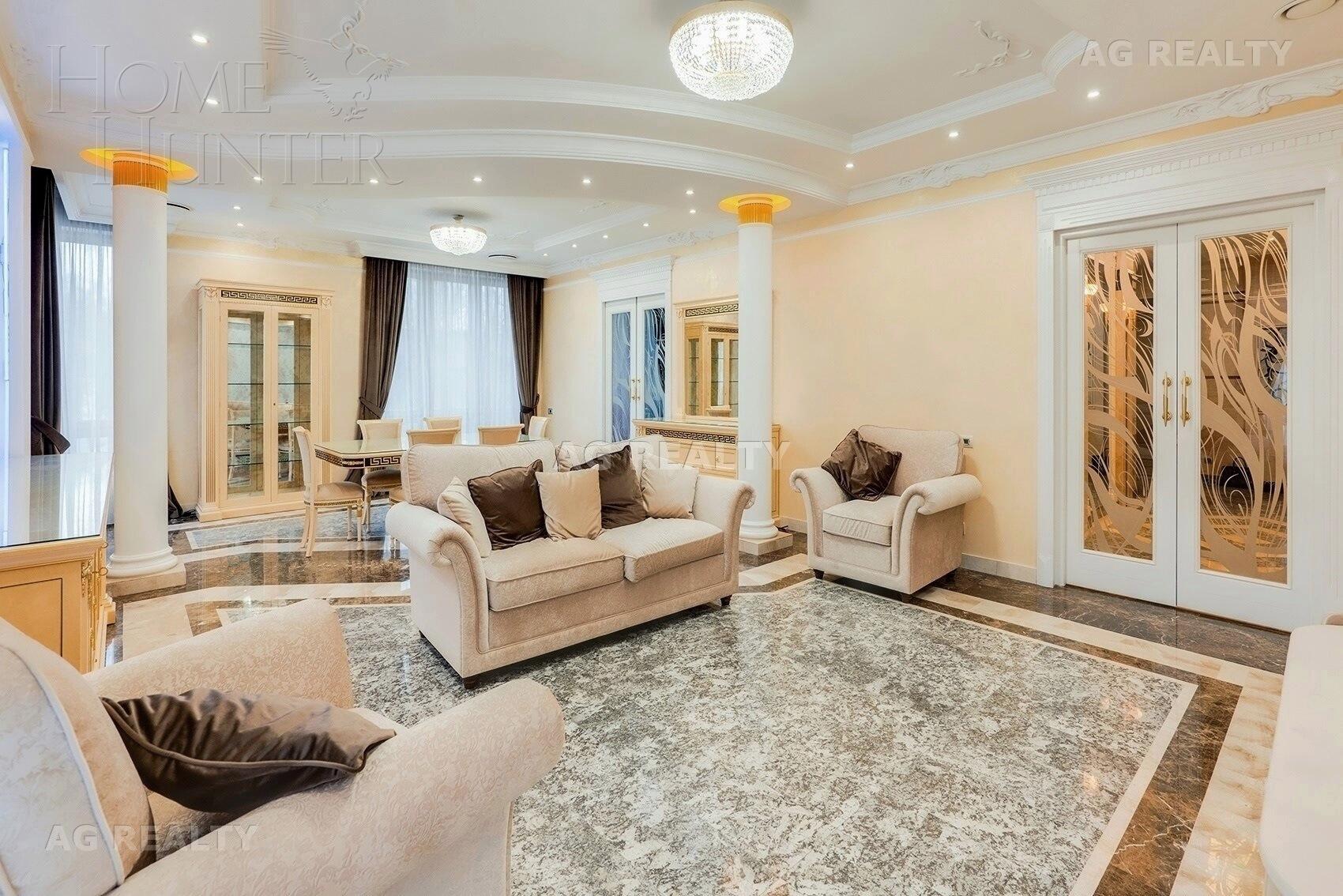 3-КОМН. КВАРТИРА С ОТДЕЛКОЙ 210 М² НА 1 ЭТАЖЕ