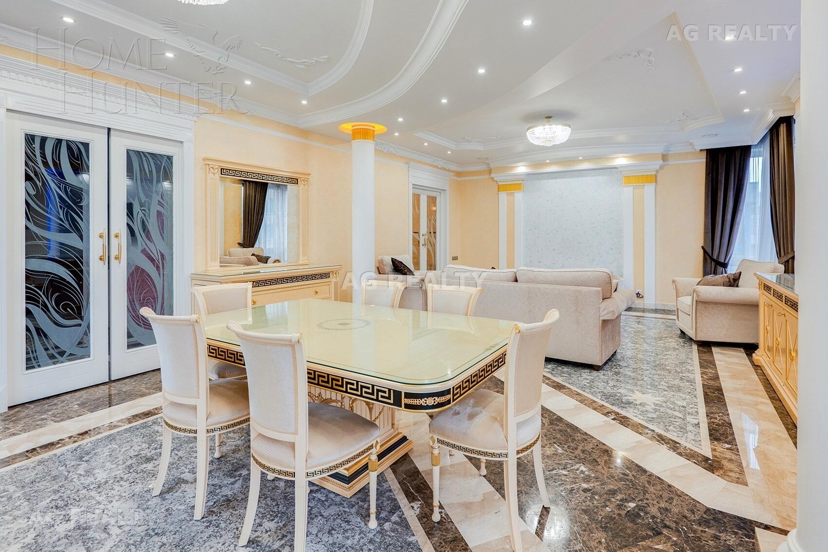 3-КОМН. КВАРТИРА С ОТДЕЛКОЙ 210 М² НА 1 ЭТАЖЕ