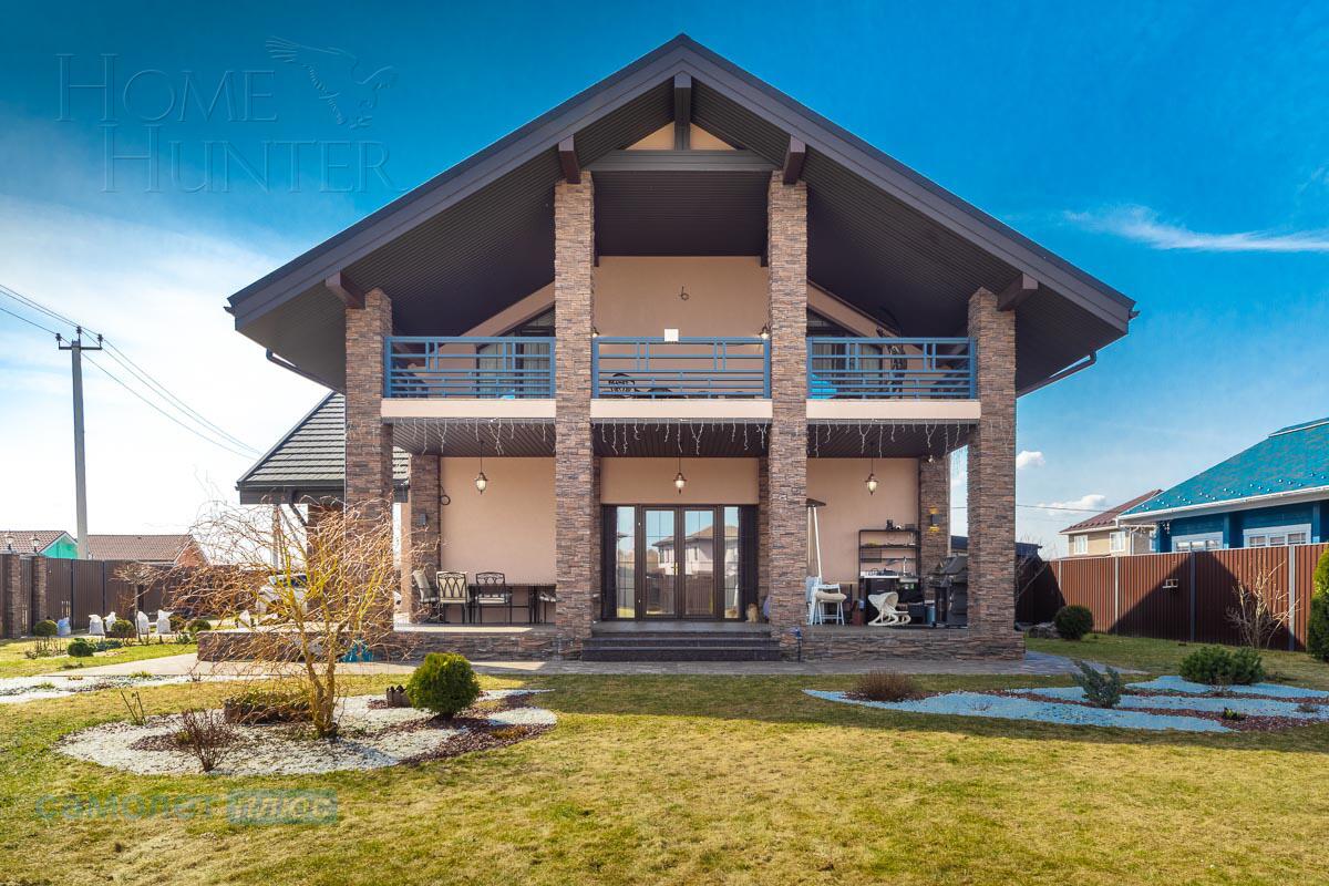 2-этажный коттедж 380 м² с отделкой