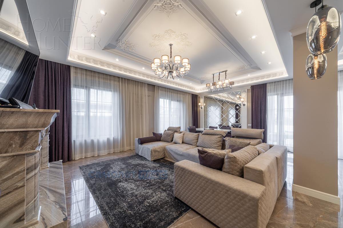 2-этажный коттедж 380 м² с отделкой