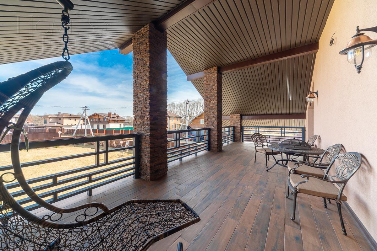 2-этажный коттедж 380 м² с отделкой