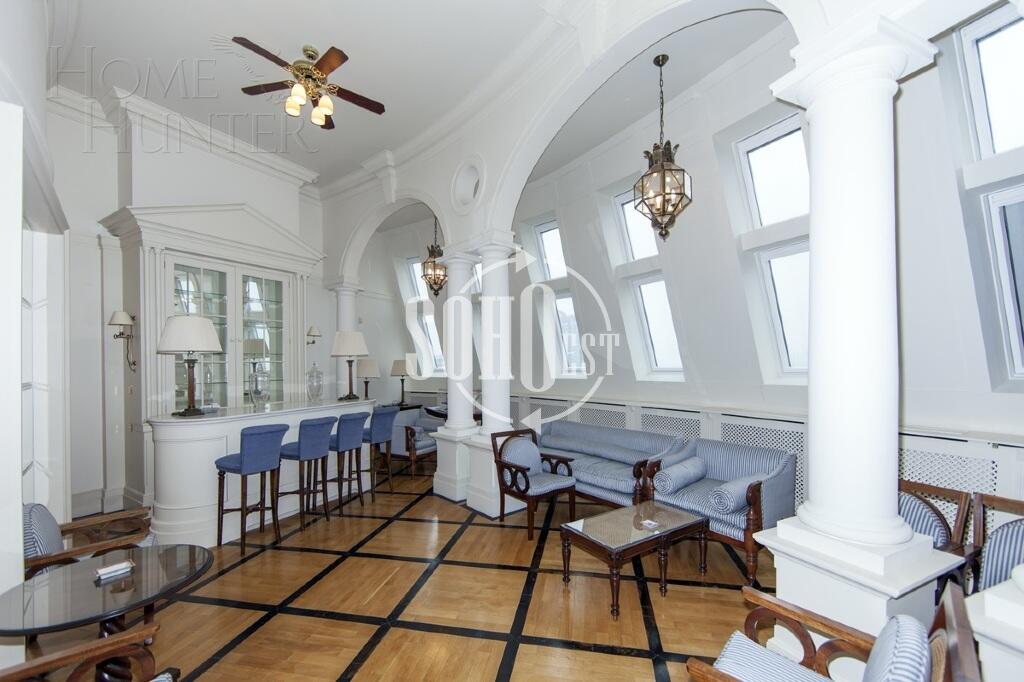 3-УРОВНЕВАЯ КВАРТИРА С ОТДЕЛКОЙ 520 М² НА 13 ЭТАЖЕ