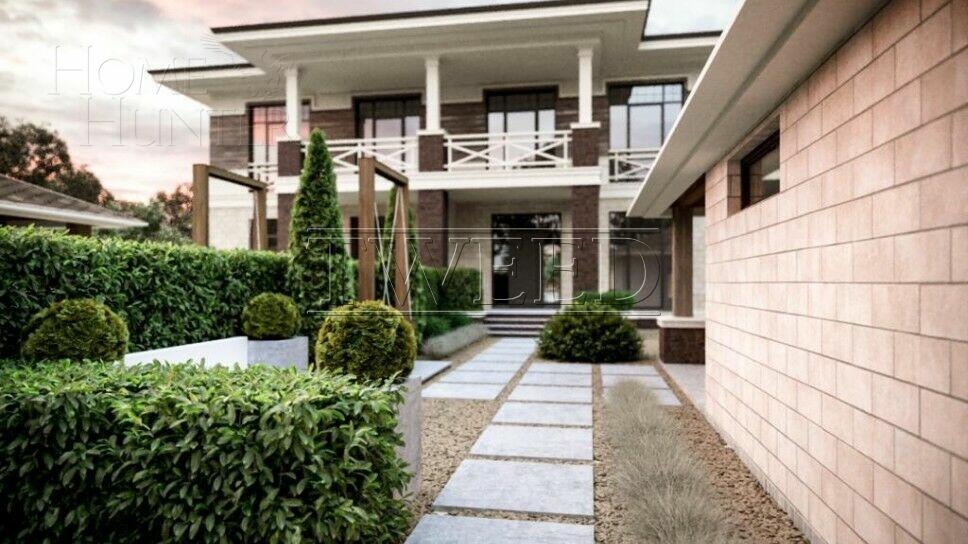 2-этажный коттедж 440 м² без отделки