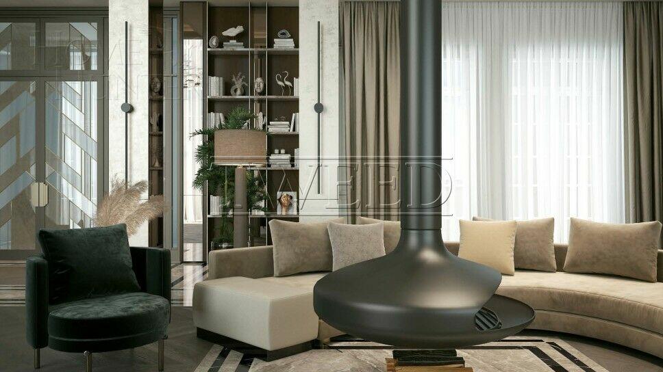 2-этажный коттедж 2 000 м² без отделки