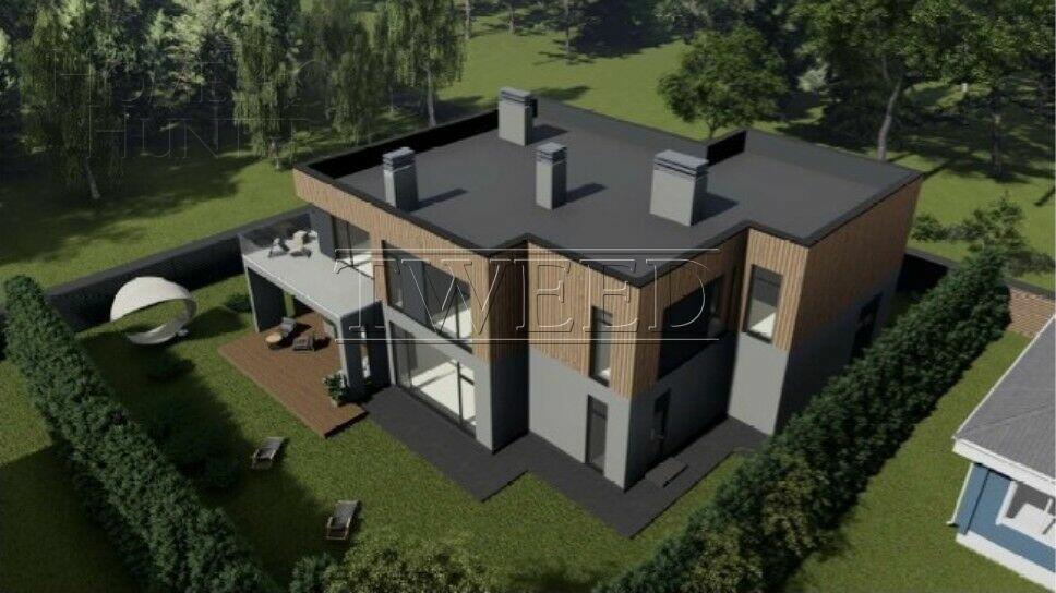 2-этажный коттедж 490 м² без отделки