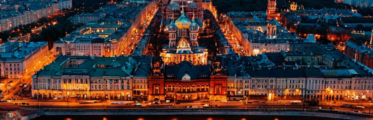 Moscow never sleeps