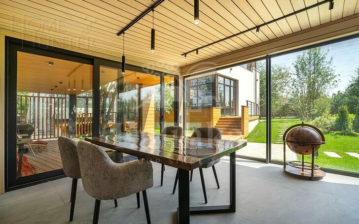 2-этажный коттедж 590 м² с отделкой