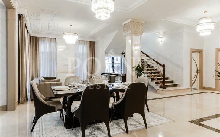 2-этажный коттедж 400 м² с отделкой