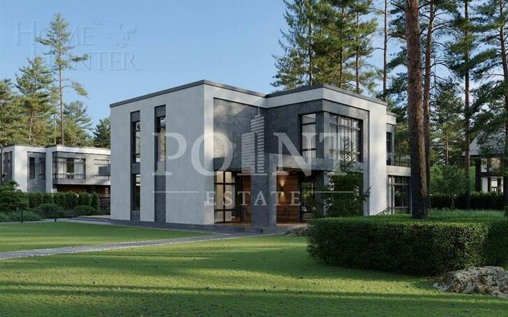 2-этажный коттедж 520 м² без отделки