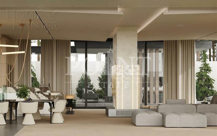 2-этажный коттедж 1 050 м² без отделки