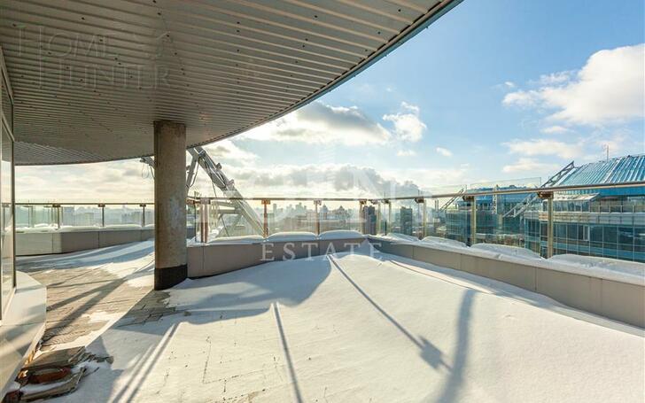 3-УРОВНЕВЫЙ ПЕНТХАУС БЕЗ ОТДЕЛКИ 738.87 М² НА 28 ЭТАЖЕ