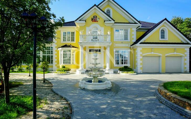2-этажный коттедж 800 м² с отделкой