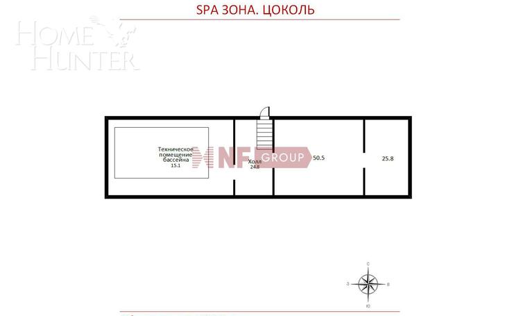 2-этажный коттедж 959 м² с отделкой
