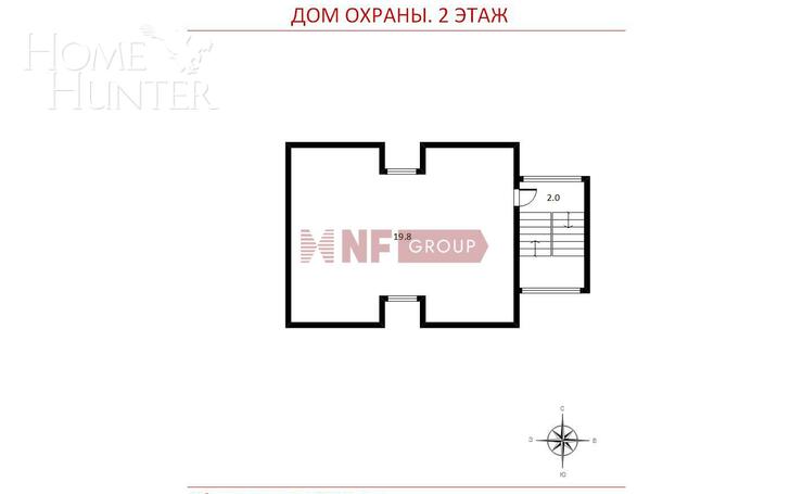 4-этажный коттедж 1 100 м² с отделкой