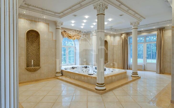 3-этажный коттедж 700 м² с отделкой