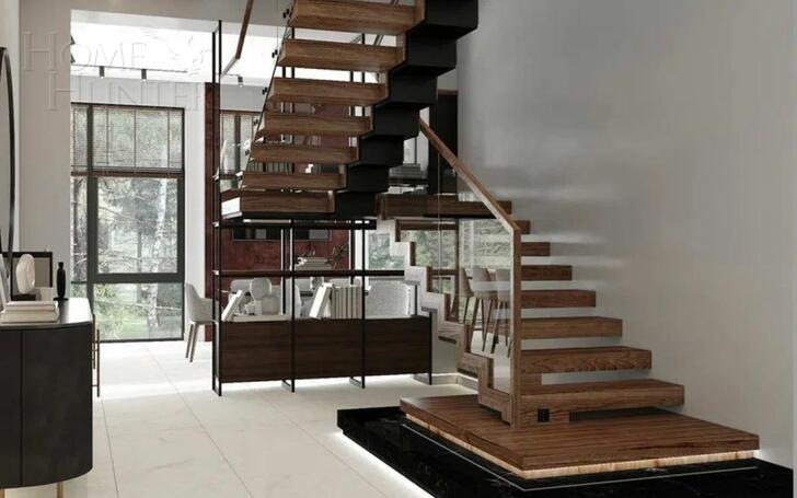 2-этажный коттедж 520 м² без отделки