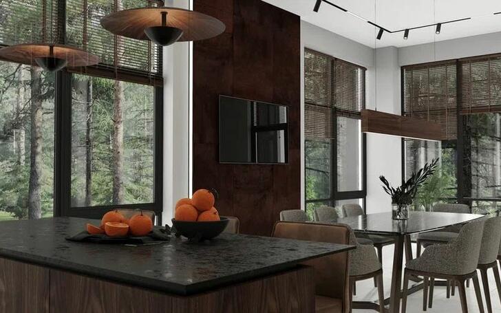 2-этажный коттедж 520 м² без отделки