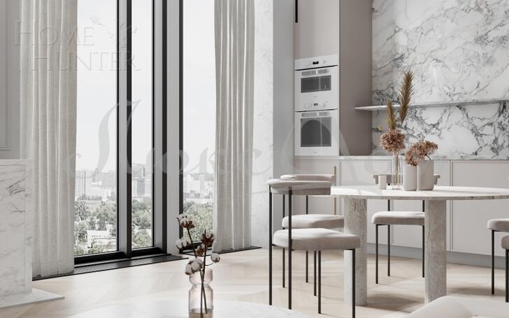 3-КОМН. КВАРТИРА С ОТДЕЛКОЙ 145.8 М² НА 1 ЭТАЖЕ