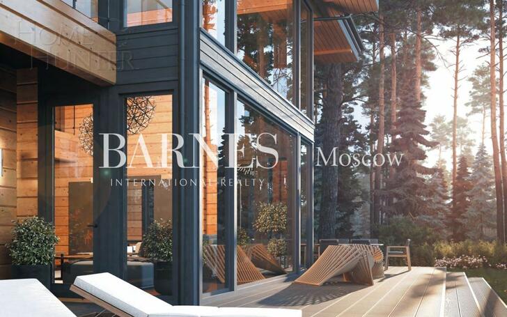 2-этажный коттедж 450 м² с отделкой