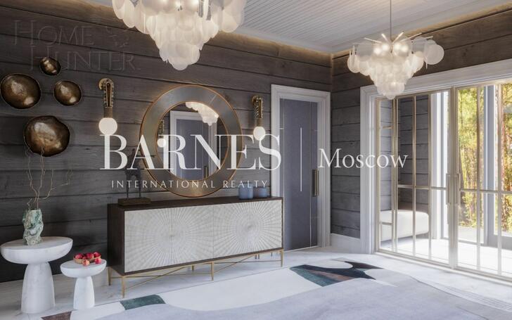 2-этажный коттедж 450 м² с отделкой