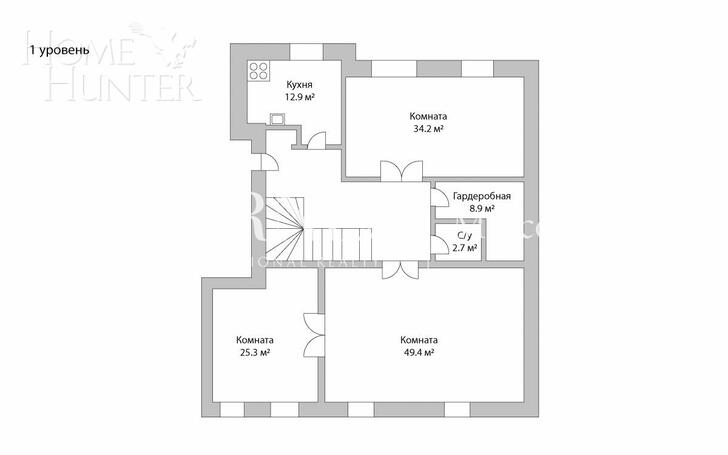 3-УРОВНЕВЫЙ ПЕНТХАУС С ОТДЕЛКОЙ 379 М² НА 7 ЭТАЖЕ