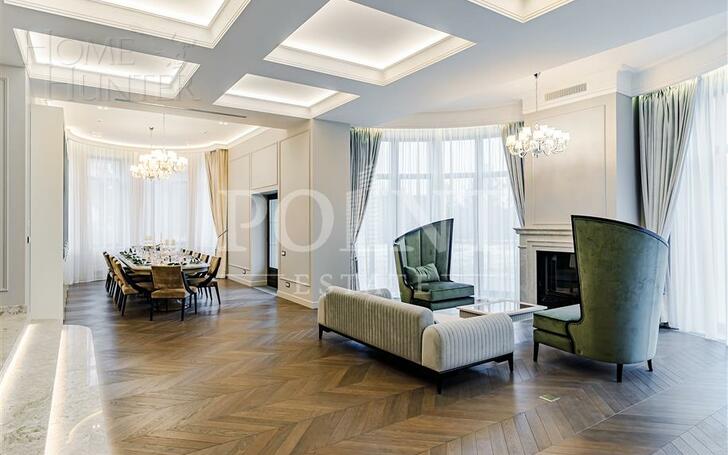 3-этажный коттедж 1 445 м² с отделкой