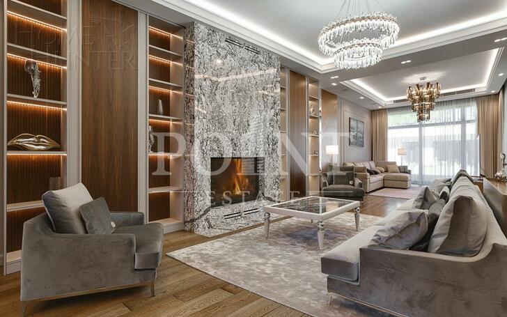 2-этажный коттедж 1 145 м² с отделкой